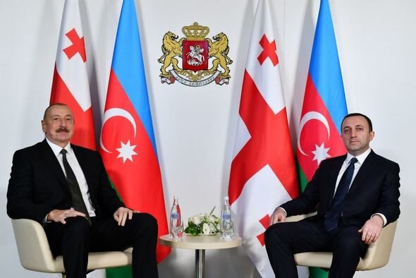 İlham Əliyevin İrakli Qaribaşvili ilə təkbətək görüşü olub - YENİLƏNİB + FOTO