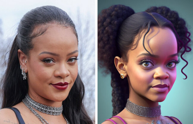 Məşhurlar cizgi filmlərində özlərini oynasaydılar - FOTO