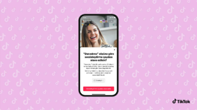 TikTok istifadəçilərin rifahı üçün yeni alətlər istifadəyə verir