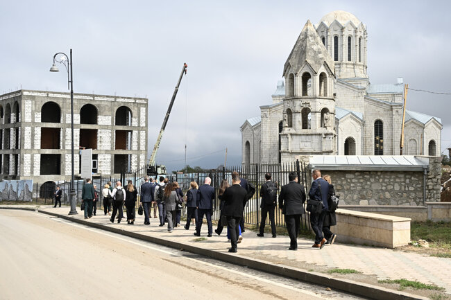 Avropa İttifaqı Şurasının üzvləri Şuşada olublar - Fotolar