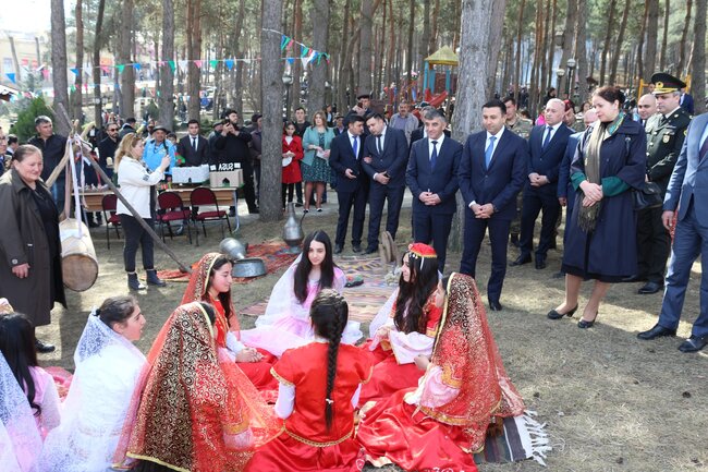 Gədəbəy RİH Novruz bayramı şənliyi təşkil etdi - FOTO-VİDEO