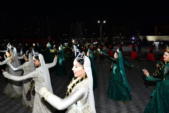 Bişkekdə Qırğızıstan-Azərbaycan Dostluq Parkı açılıb - FOTO