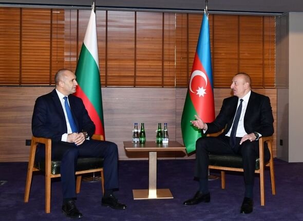 Azərbaycan Prezidenti İlham Əliyevin Bolqarıstan Prezidenti Rumen Radev ilə təkbətək görüşü olub - FOTO