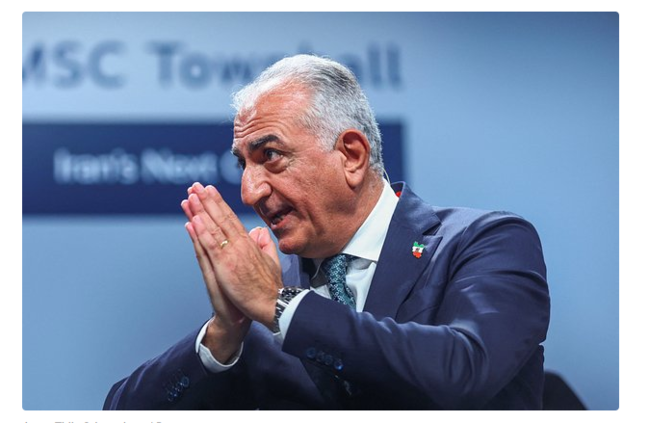 Rza Pəhləvi Avropanı ABŞ-ın İran planına dəstəyə çağırdı