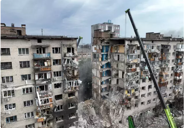 İran və İsrail deyil: Ukraynadan dəhşətli görüntülər