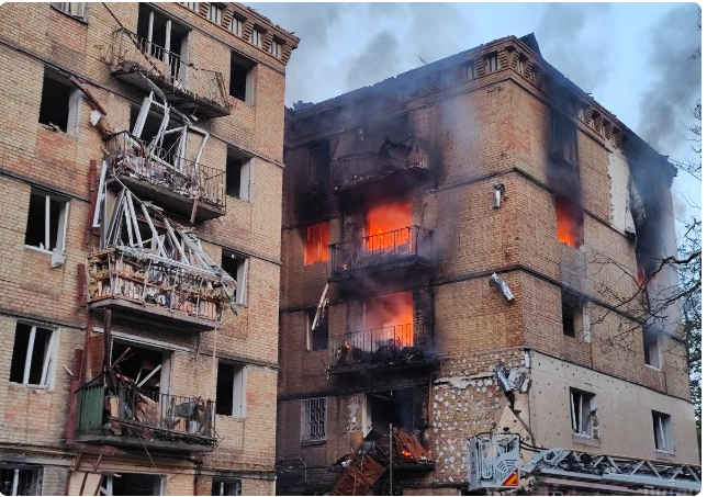 İran və İsrail deyil: Ukraynadan dəhşətli görüntülər