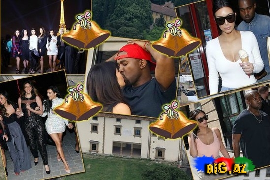 Kim Kardaşyan toyu baş tutdu - FOTO