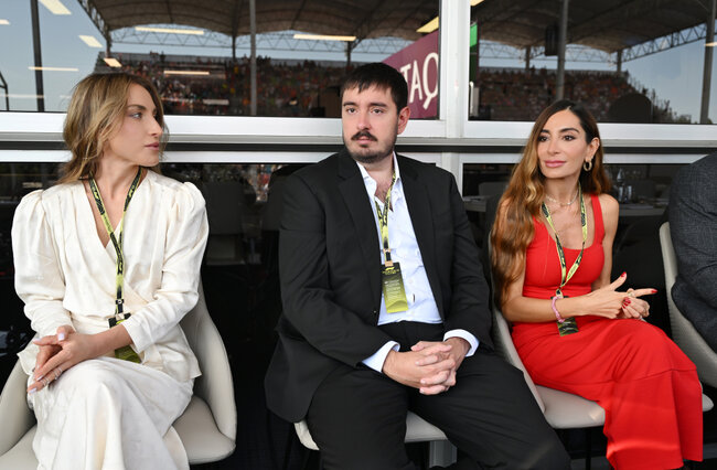 Heydər Əliyev xanımı ilə "Formula 1"də - FOTOLAR