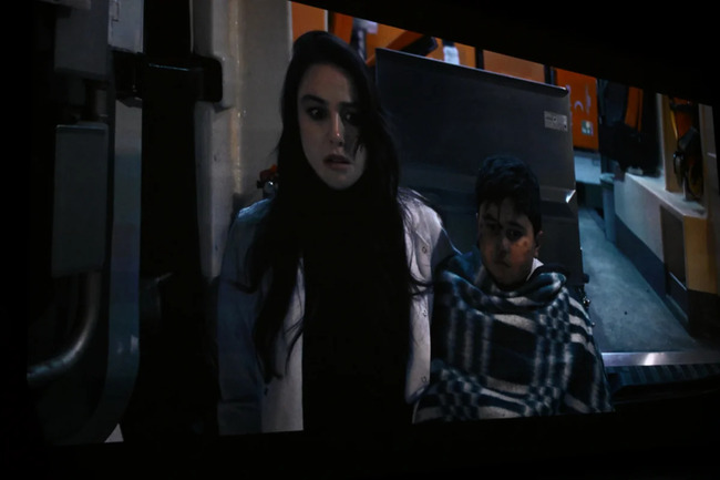 Arzu Əliyeva və Alyona Əliyeva "44" bədii filminin premyerasında iştirak ediblər
