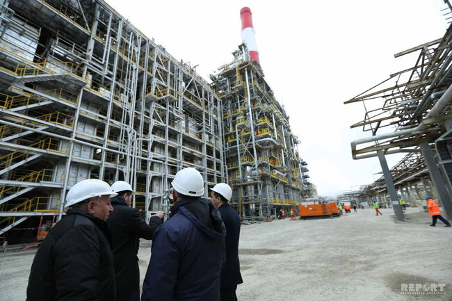 SOCAR-ın zavodunda yeni qurğunun inşasının yekunlaşacağı vaxt açıqlanıb