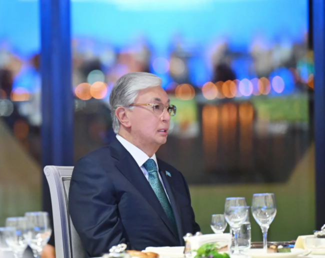 Prezident İlham Əliyevin adından AQEM-in 7-ci Zirvə Görüşünün iştirakçılarının şərəfinə şam yeməyi verilib - Foto