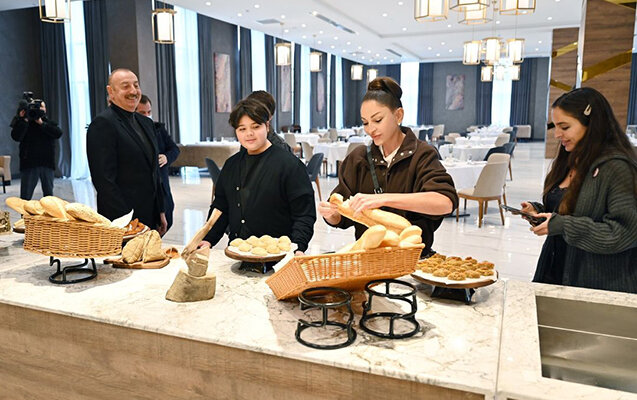 Prezidentlə ailəsinin Şabrandan YENİ FOTOLARI