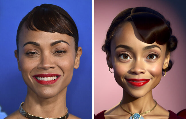 Məşhurlar cizgi filmlərində özlərini oynasaydılar - FOTO