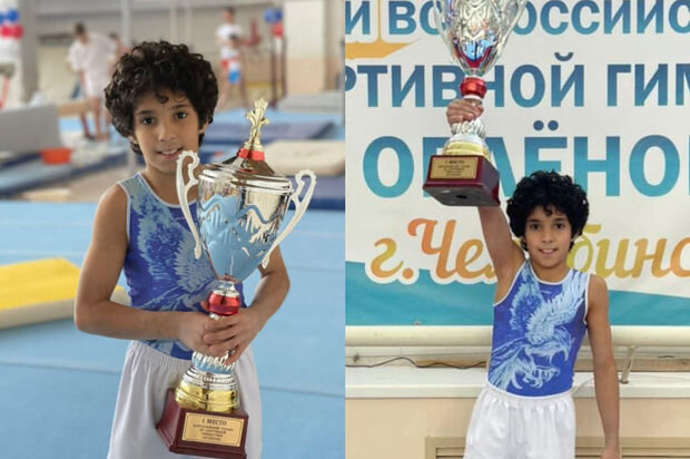 Azərbaycanlı idman gimnastı Rusiyada altı medal qazandı