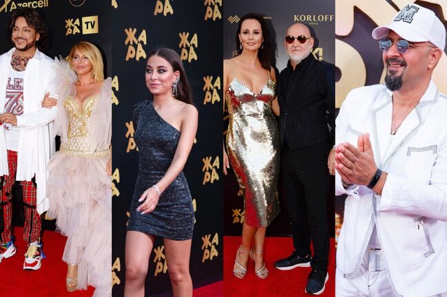 Ulduzlar qırmızı xalçada - Fotolar