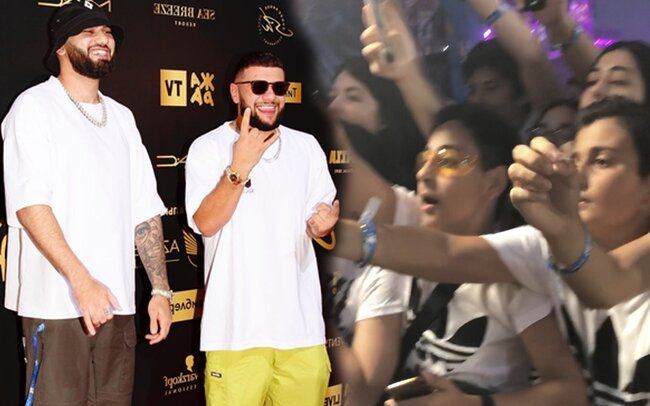 Fanatlar "Jara"dakı müğənnilər üçün "özündən getdi" - Video