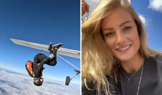 Qadın paraşütçü sevgilisindən ayrıldığı üçün intihar edib