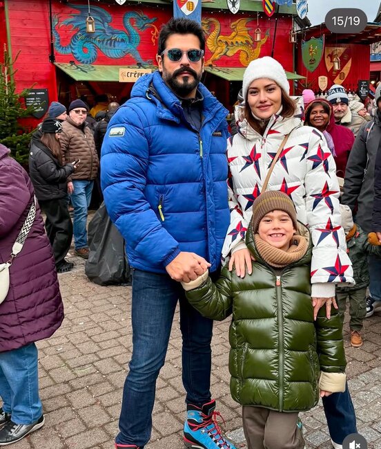 Fahriye Evcen və Burak Özçivit Fransanın Kolmar şəhərində - FOTOLAR