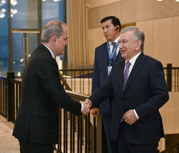 Prezident İlham Əliyevin adından AQEM-in 7-ci Zirvə Görüşünün iştirakçılarının şərəfinə şam yeməyi verilib - Foto