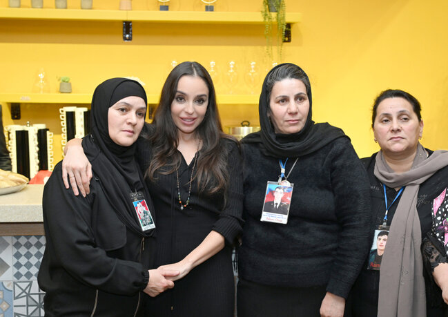 Leyla Əliyeva iftar məclisində - Fotolar