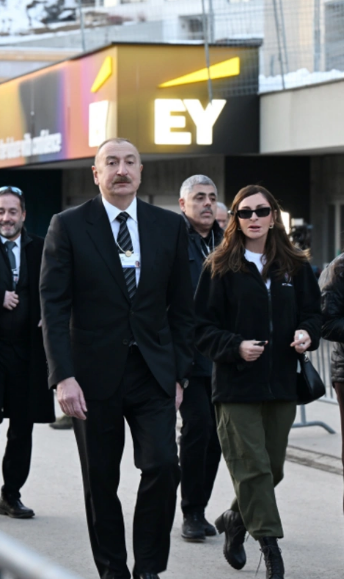 İlham Əliyev Ümumdünya İqtisadi Forumu çərçivəsində panel iclasda iştirak edib