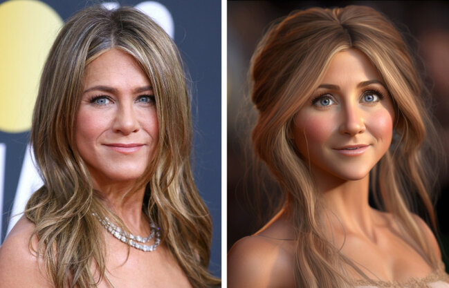 Məşhurlar cizgi filmlərində özlərini oynasaydılar - FOTO