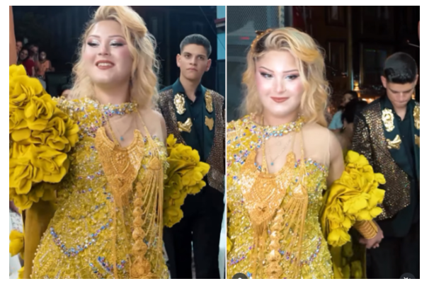 Kobra Muratın qızının nişanında "qızıl çətir" gündəm oldu