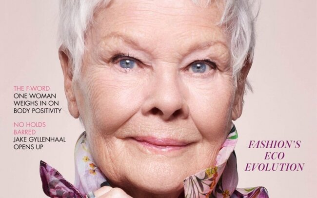 "Vogue" dərgisində yer alan ən yaşlı aktrisa - Foto