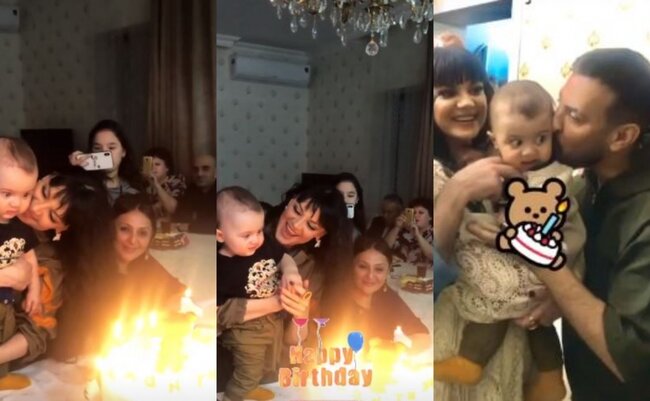 Natavan və Dado oğluna ad günü etdi - VİDEO + FOTOLAR