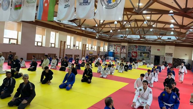 Azərbaycan Braziliya Ciu-citsu İctimai Birliyinin təşkilatçılığı ilə Qarabağ Zərəfinin 5 illiyinə həsr olunmuş Ümumrespublika Seminarı keçirilib