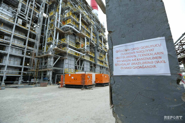SOCAR-ın zavodunda yeni qurğunun inşasının yekunlaşacağı vaxt açıqlanıb