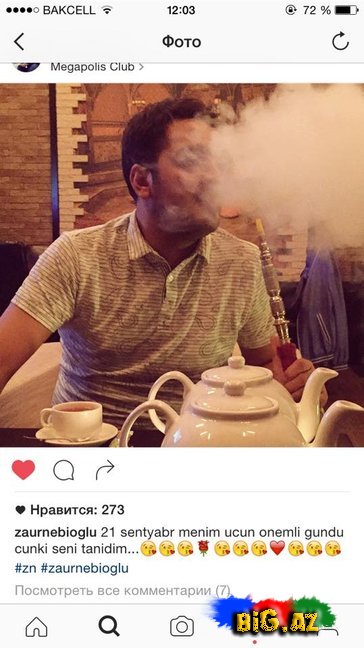 Aparıcı Zaur eşq yaşayır - Gizlin - gizlin / FOTOLAR