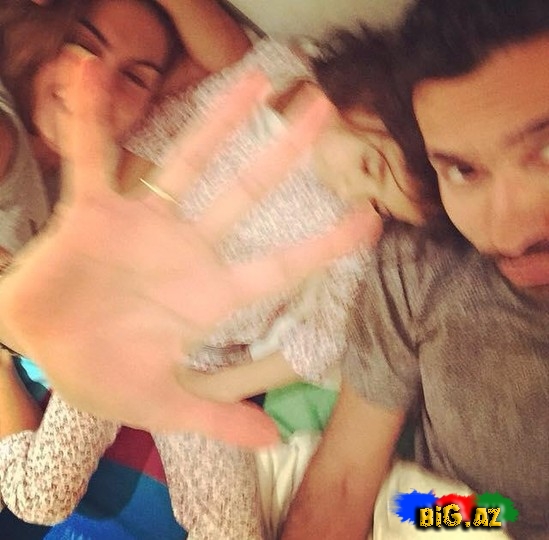 Aida Mahmudova həyat yoldaşı və qızı ilə - FOTO