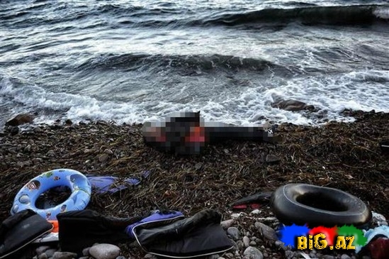 Egey dənizində yenə uşaqlar öldü - FOTO