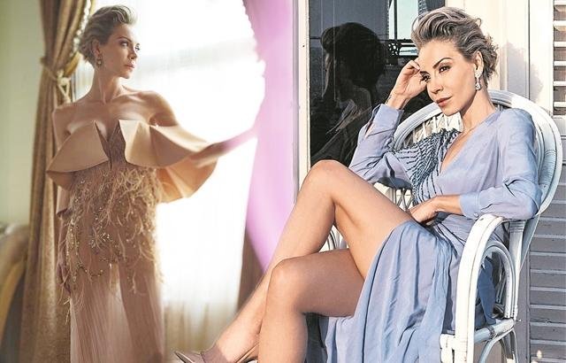 Məşhur aparıcıdan ehtiraslı - FOTOLAR