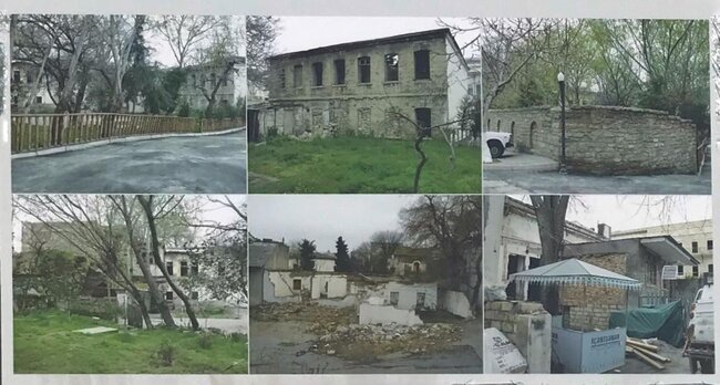 İçərişəhərdə yeni park salınır - FOTO