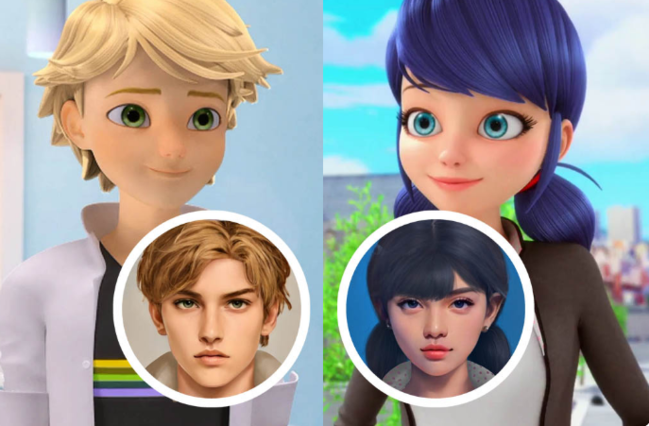 "Ledi Baq və Super-Pişik" qəhrəmanları REAL İNSAN olsaydılar... - FOTOLAR