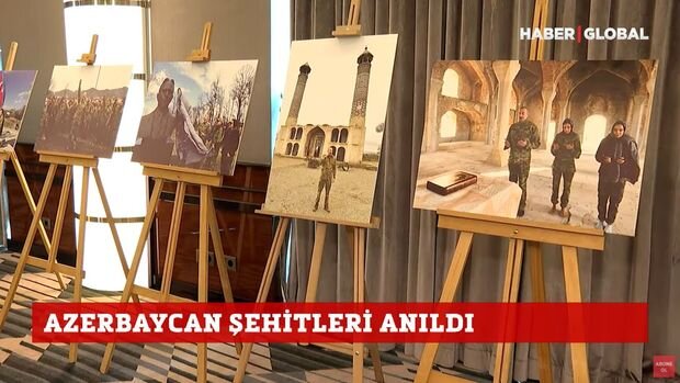 İstanbulda 44 günlük müharibə ilə bağlı sərgi keçirildi - VİDEO