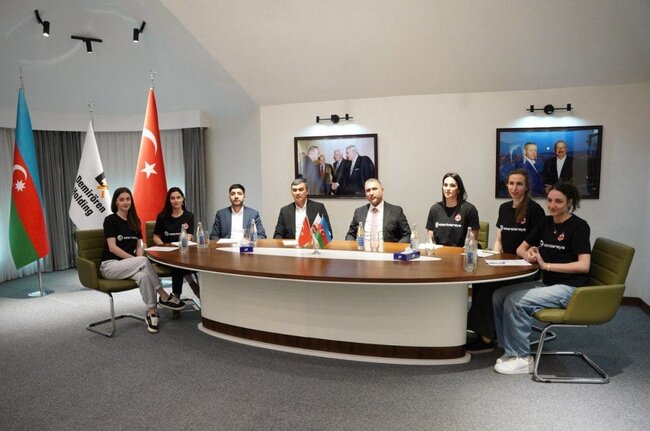 "Azərlotereya"nın sponsorluğu ilə yeni voleybol komandası yaradılıb