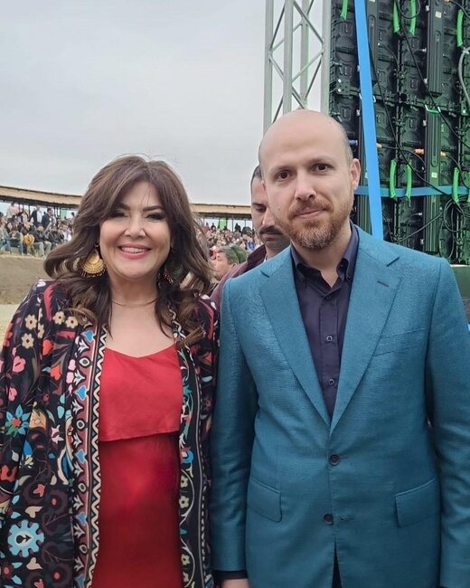 Gülüstan Əliyeva Ərdoğanın oğlu ilə bir arada - Fotolar