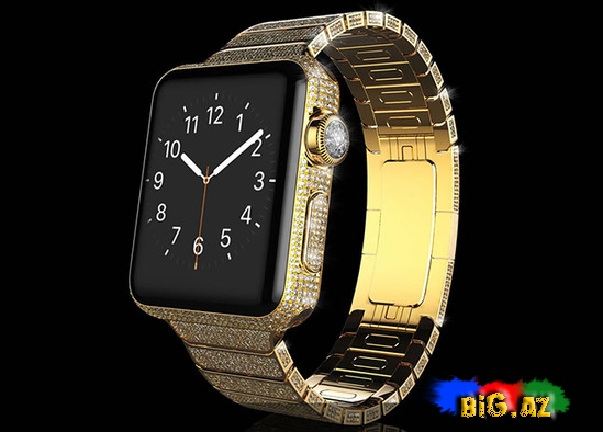 Dünyanın ən bahalı Apple saatı hazırlandı - FOTO