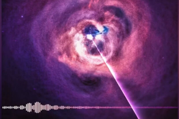 NASA kosmosda qara dəliyin QORXUNC səsini qeydə aldı - VİDEO