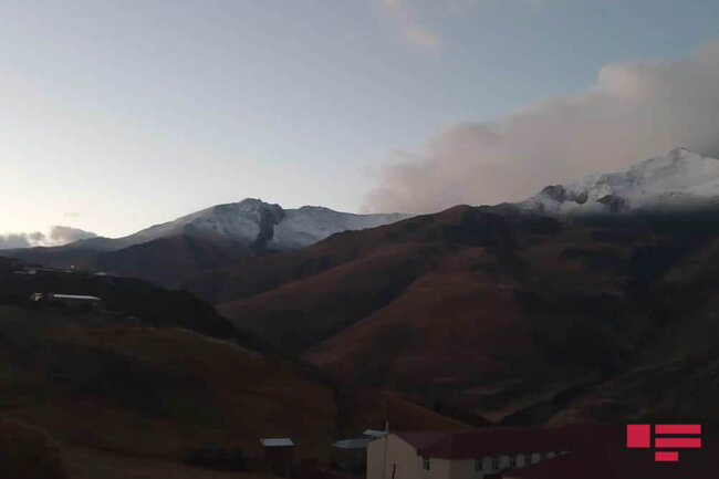 Azərbaycana qar yağıb