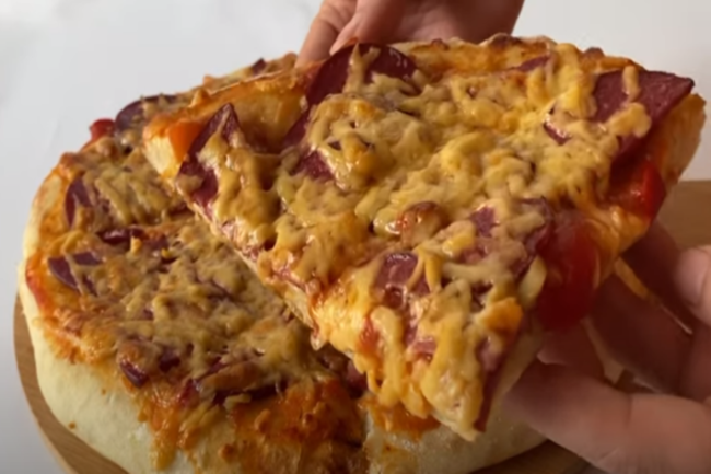 Bu reseptdən sonra pizza almayacaqsınız – Çox dadlıdır - VİDEO
