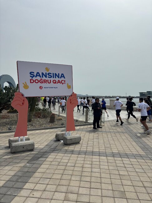"Azərlotereya" "Bakı Marafonu-2025"də