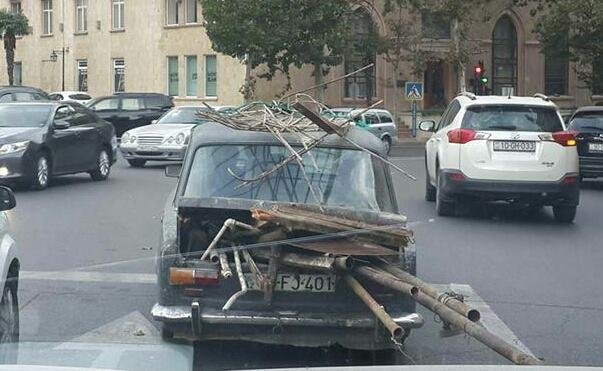 Bakıda ölüm saçan avtomobillər – FOTOLAR