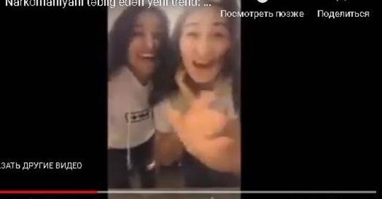 Narkomanlığı təbliğ edən qızlar meydan oxudular: Yeni bədnam VİDEO