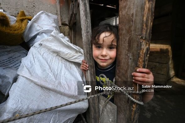 Azərbaycandakı bu ailə kiçik daxmada acınacaqlı vəziyyətdə yaşayır - FOTOLAR