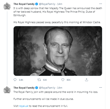 SON DƏQİQƏ: Kraliça II Yelizavetanın həyat yoldaşı VƏFAT ETDİ - FOTO