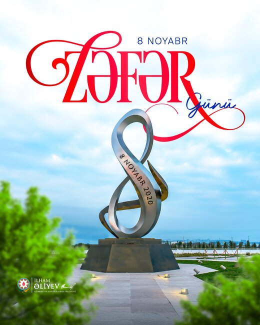 İlham Əliyevdən Zəfər Günü ilə bağlı paylaşım - Foto